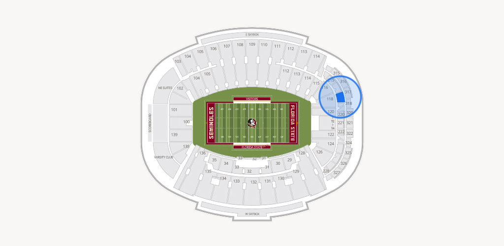 Doak Campbell Stadium Seating Chart
