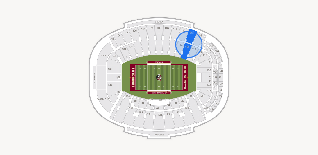 Doak Campbell Stadium Seating Chart