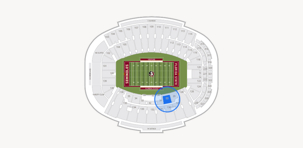 Doak Campbell Stadium Seating Chart