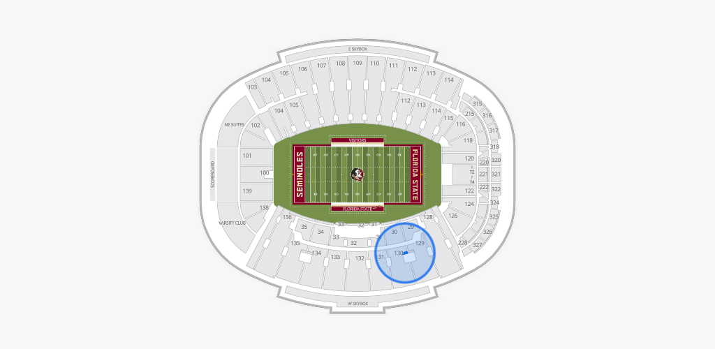 Doak Campbell Stadium Seating Chart