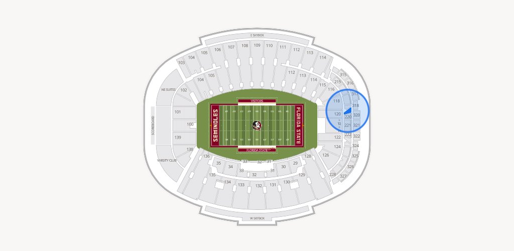Doak Campbell Stadium Seating Chart