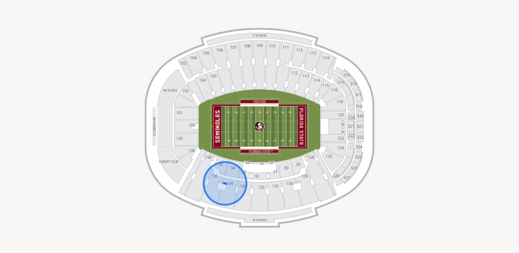 Doak Campbell Stadium Seating Chart