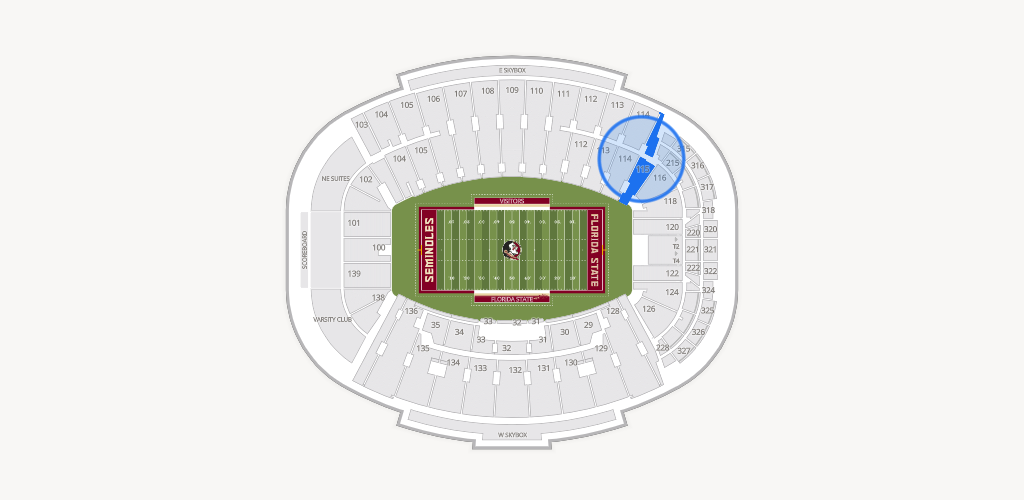 Doak Campbell Stadium Seating Chart