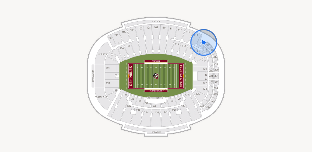 Doak Campbell Stadium Seating Chart