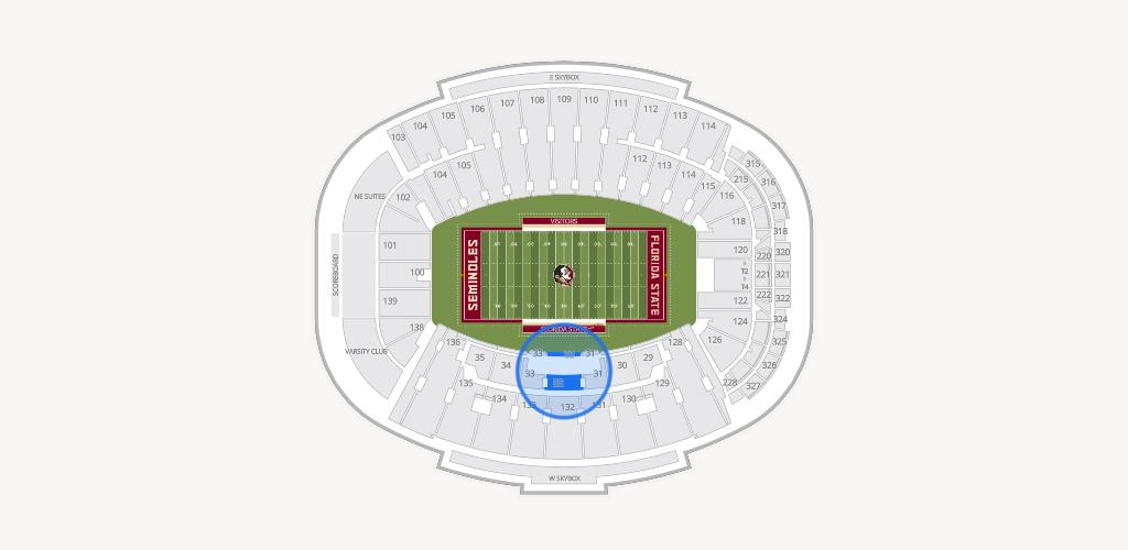 Doak Campbell Stadium Seating Chart