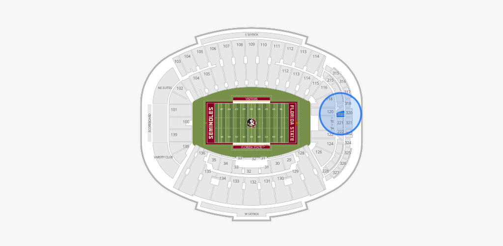 Doak Campbell Stadium Seating Chart
