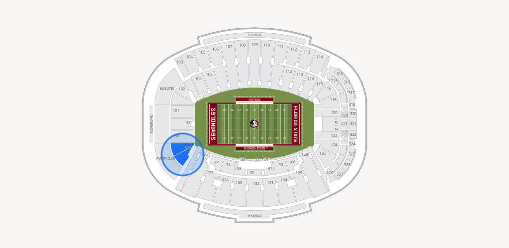 Doak Campbell Stadium Seating Chart