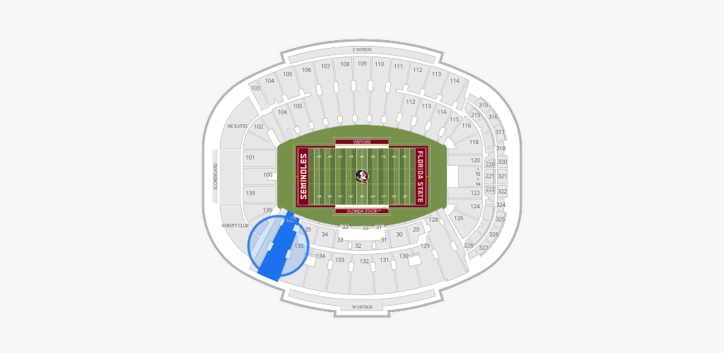 Doak Campbell Stadium Seating Chart