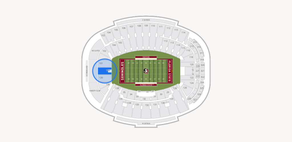 Doak Campbell Stadium Seating Chart