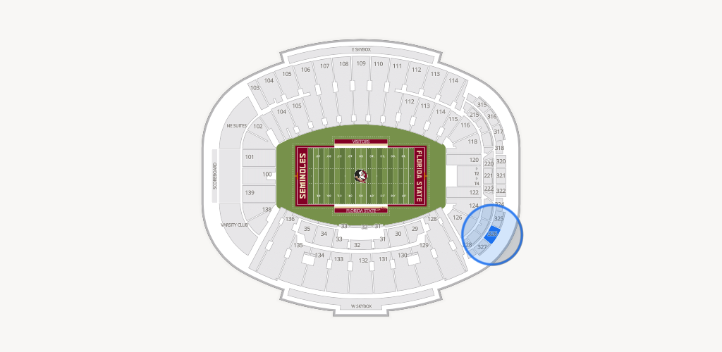 Doak Campbell Stadium Seating Chart