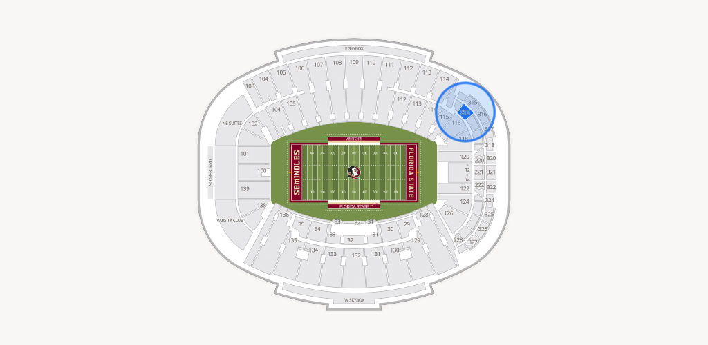 Doak Campbell Stadium Seating Chart