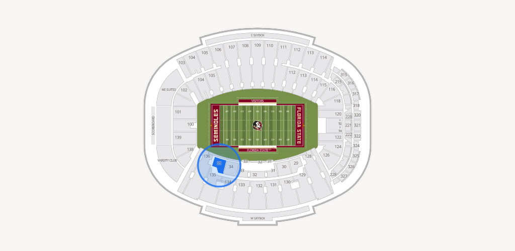 Doak Campbell Stadium Seating Chart