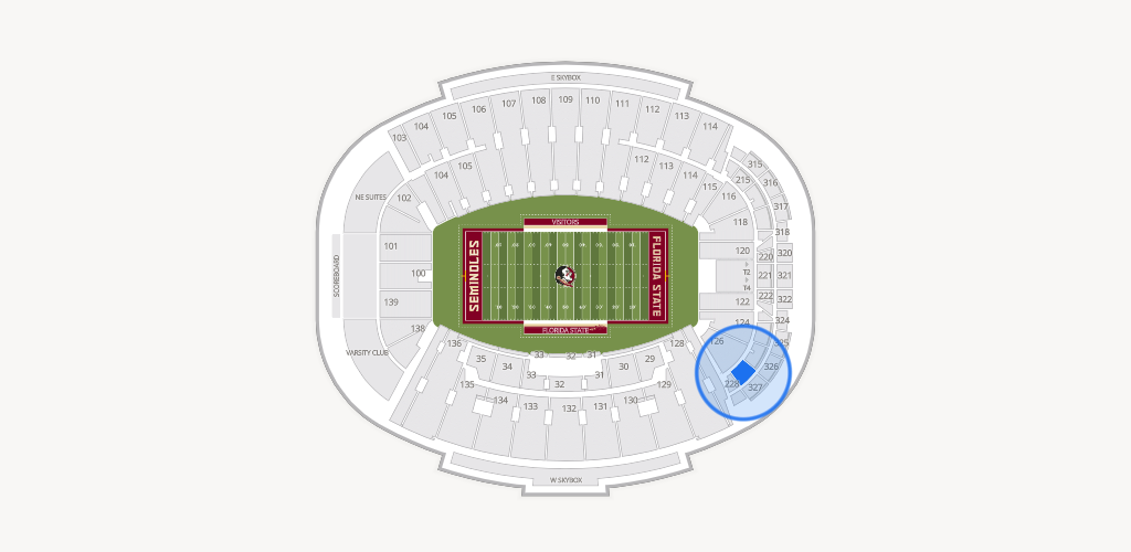 Doak Campbell Stadium Seating Chart