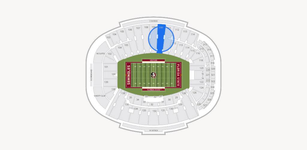 Doak Campbell Stadium Seating Chart