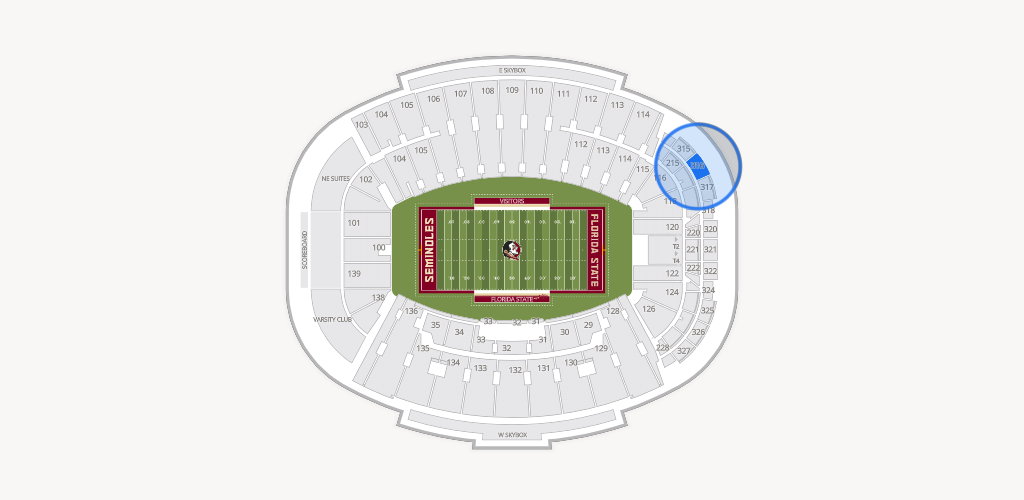 Doak Campbell Stadium Seating Chart