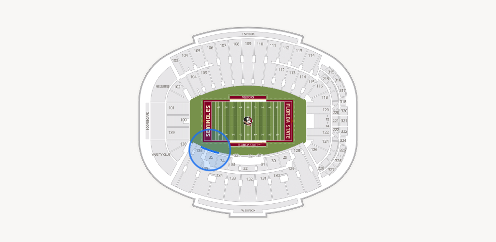 Doak Campbell Stadium Seating Chart