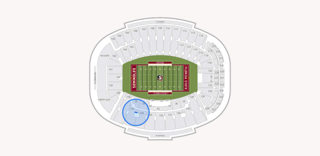 Doak Campbell Stadium Seating Chart