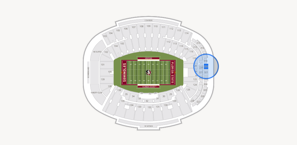 Doak Campbell Stadium Seating Chart