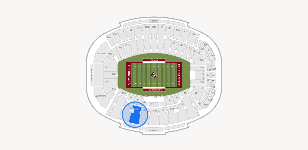Doak Campbell Stadium Seating Chart