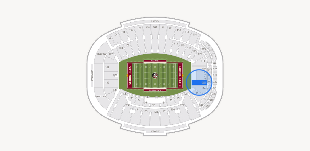 Doak Campbell Stadium Seating Chart