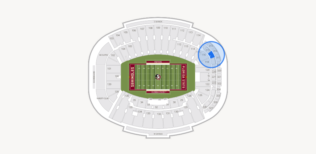 Doak Campbell Stadium Seating Chart