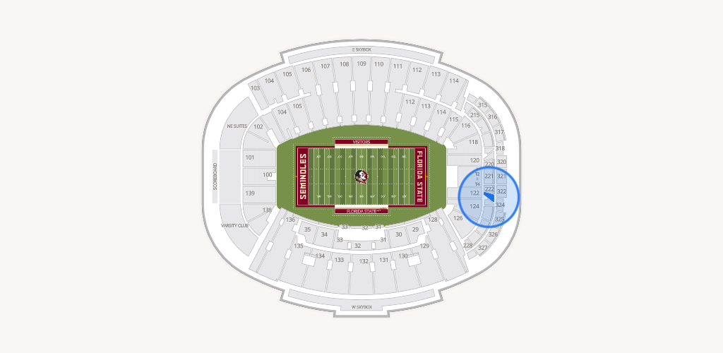 Doak Campbell Stadium Seating Chart