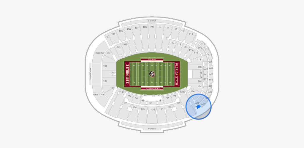 Doak Campbell Stadium Seating Chart