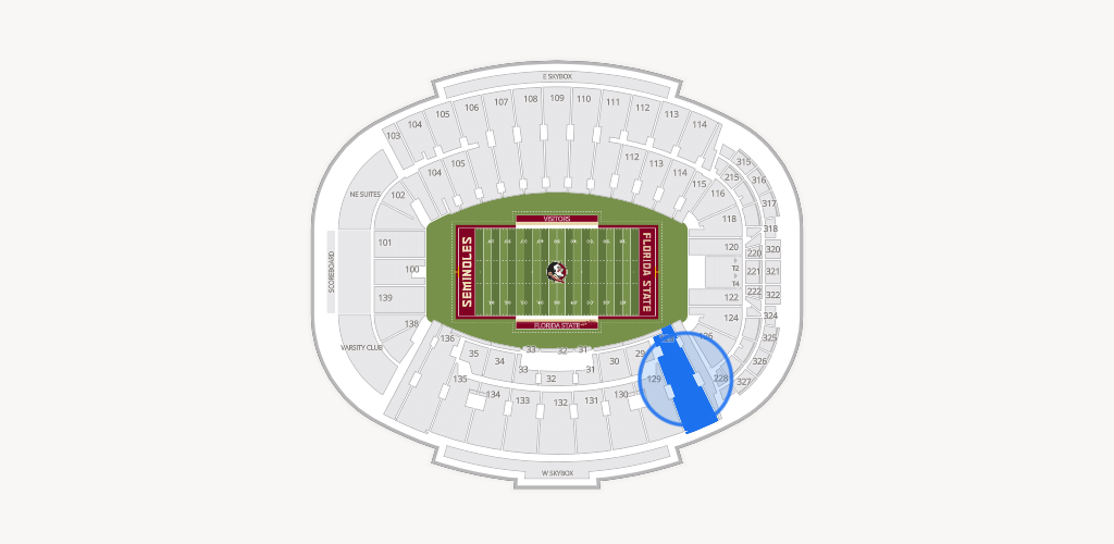 Doak Campbell Stadium Seating Chart