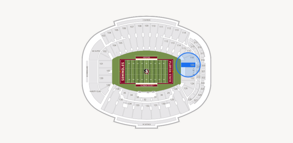 Doak Campbell Stadium Seating Chart