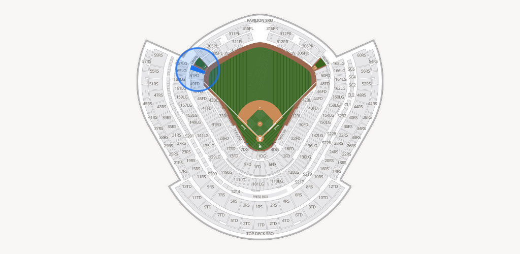 Dodger Stadium Seating Chart