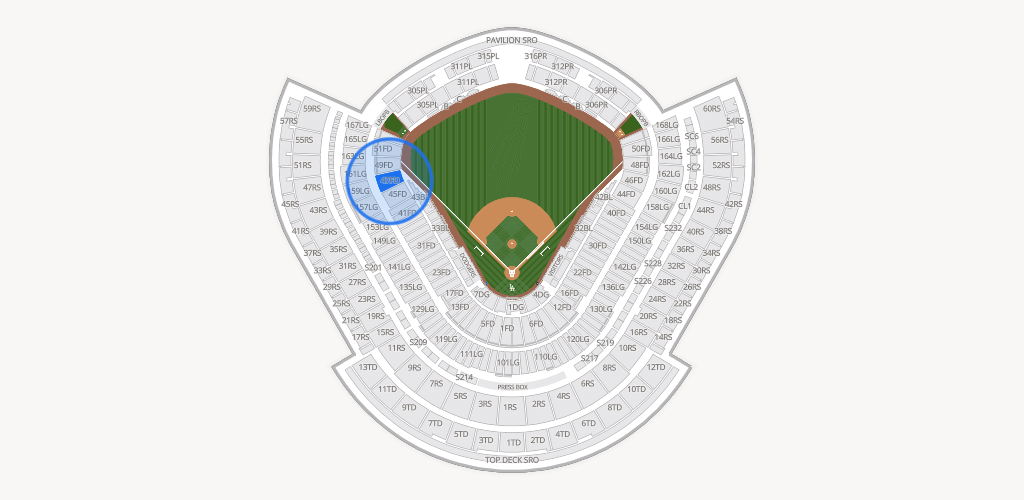 Dodger Stadium Seating Chart