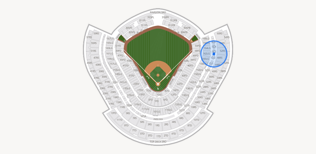 Dodger Stadium Seating Chart