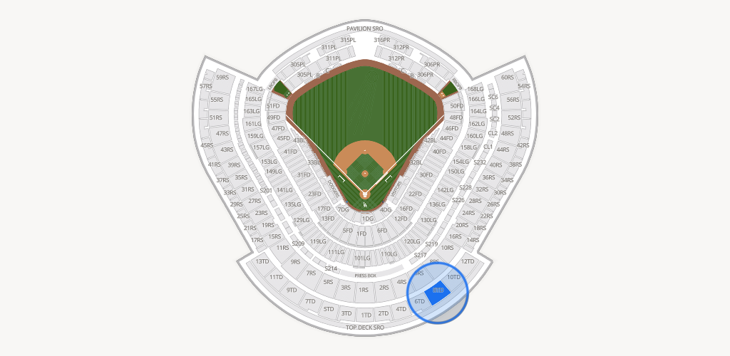 Dodger Stadium Seating Chart