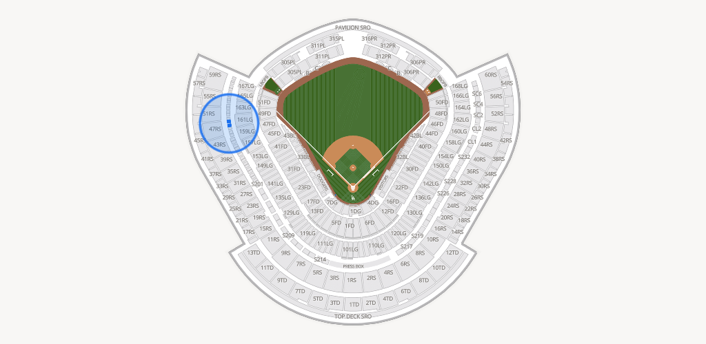 Dodger Stadium Seating Chart