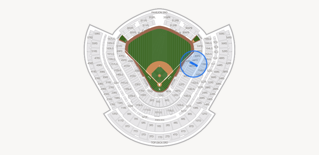 Dodger Stadium Seating Chart