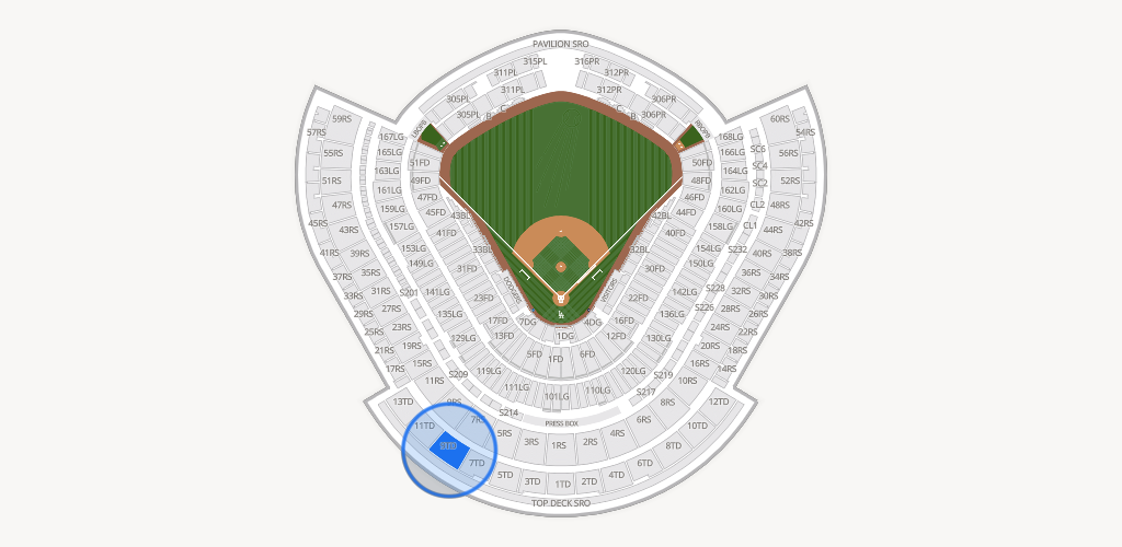 Dodger Stadium Seating Chart