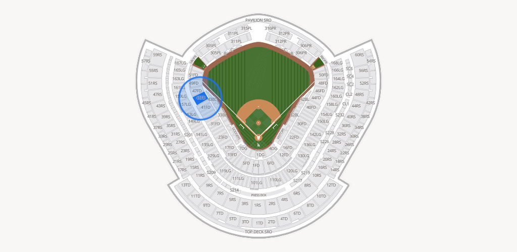 Dodger Stadium Seating Chart