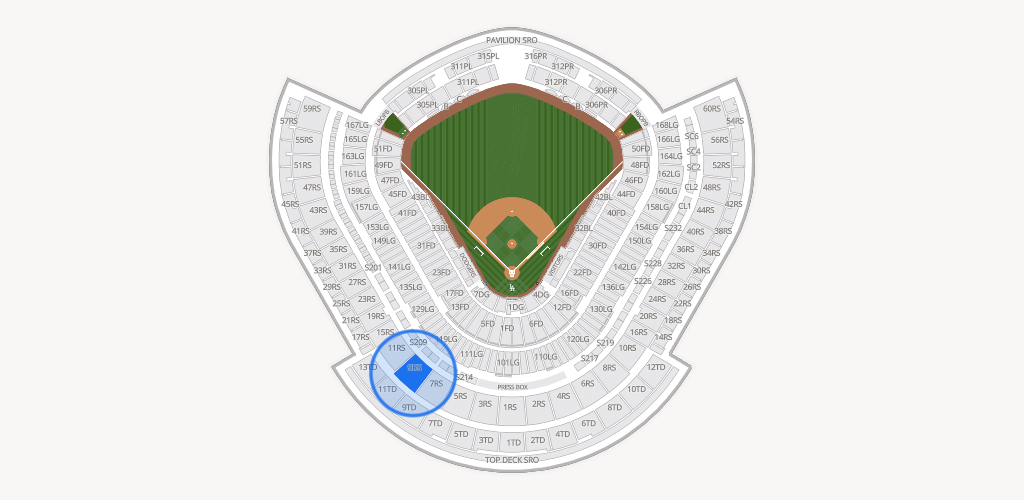Dodger Stadium Seating Chart