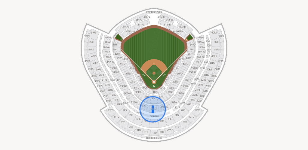 Dodger Stadium Seating Chart
