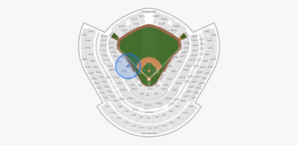 Dodger Stadium Seating Chart