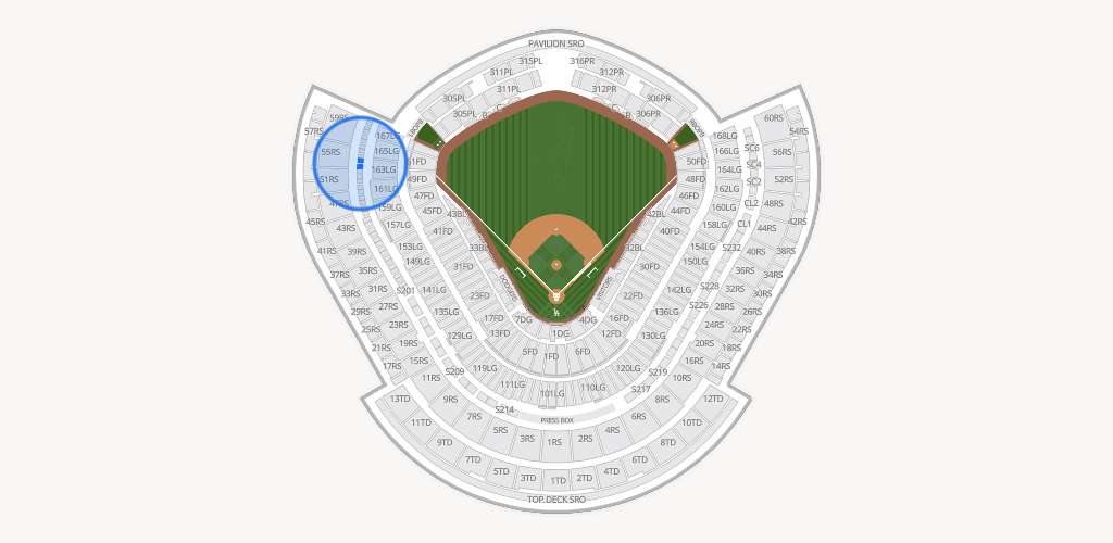 Dodger Stadium Seating Chart