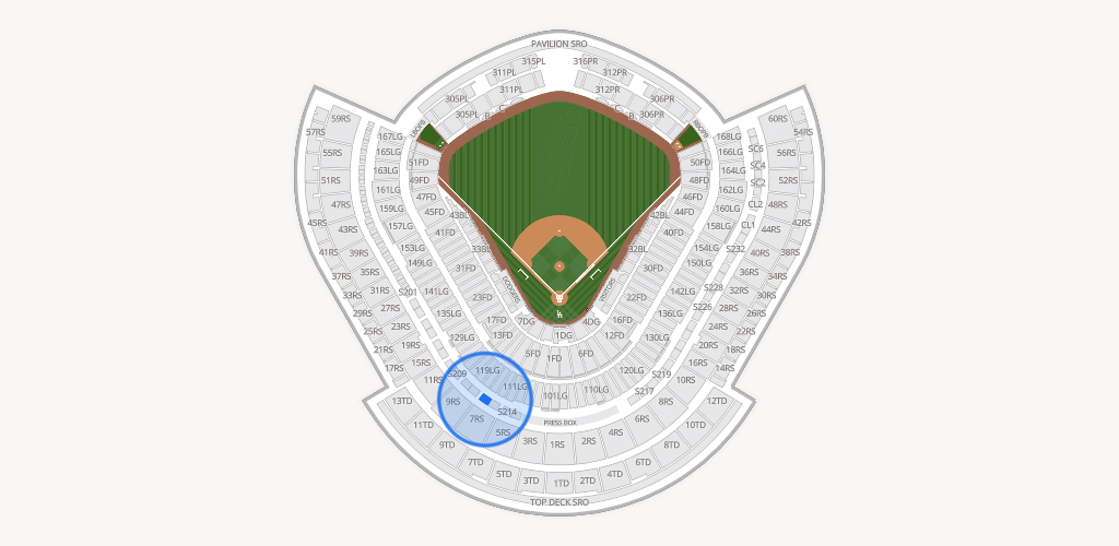 Dodger Stadium Seating Chart