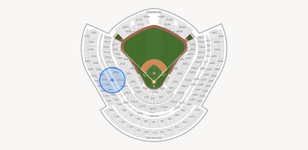 Dodger Stadium Seating Chart