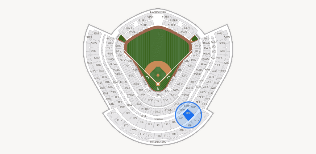 Dodger Stadium Seating Chart