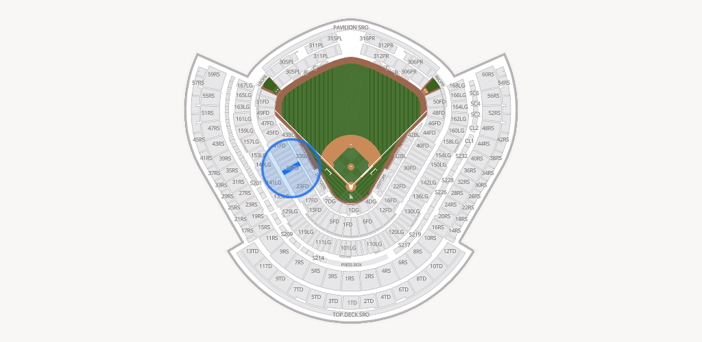 Dodger Stadium Seating Chart