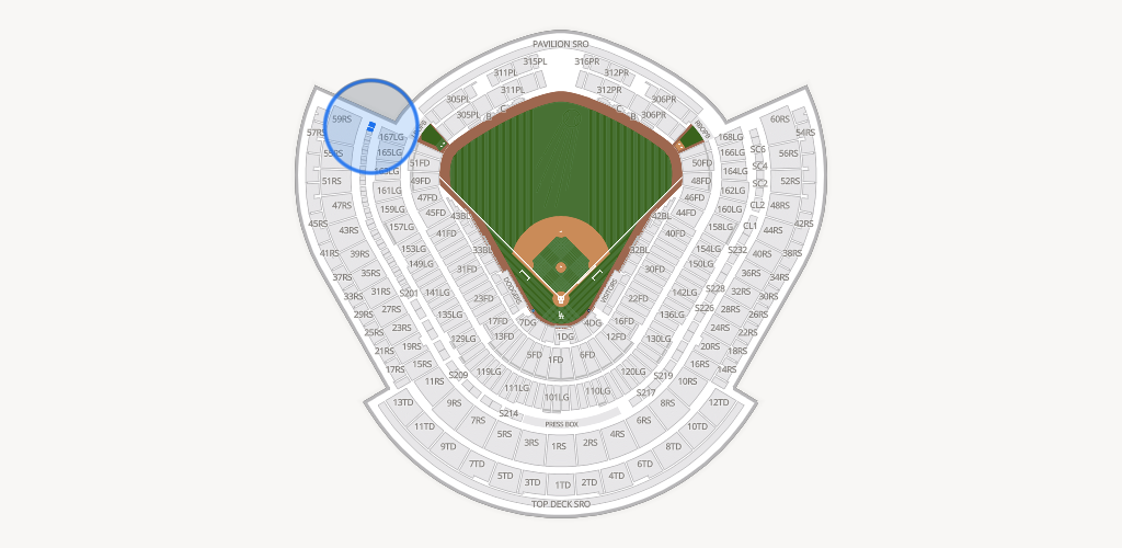 Dodger Stadium Seating Chart