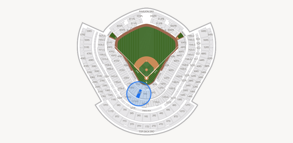 Dodger Stadium Seating Chart