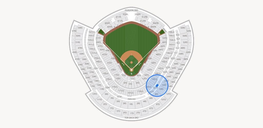 Dodger Stadium Seating Chart