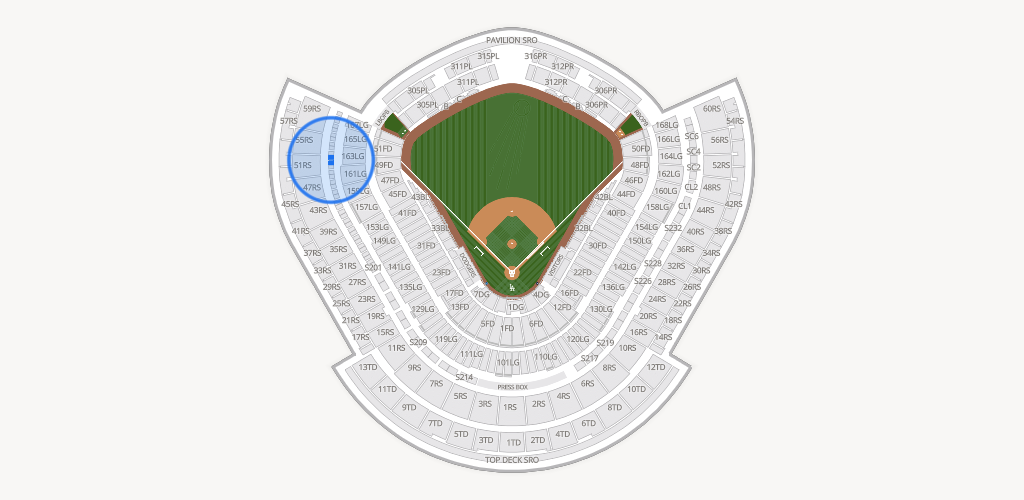 Dodger Stadium Seating Chart