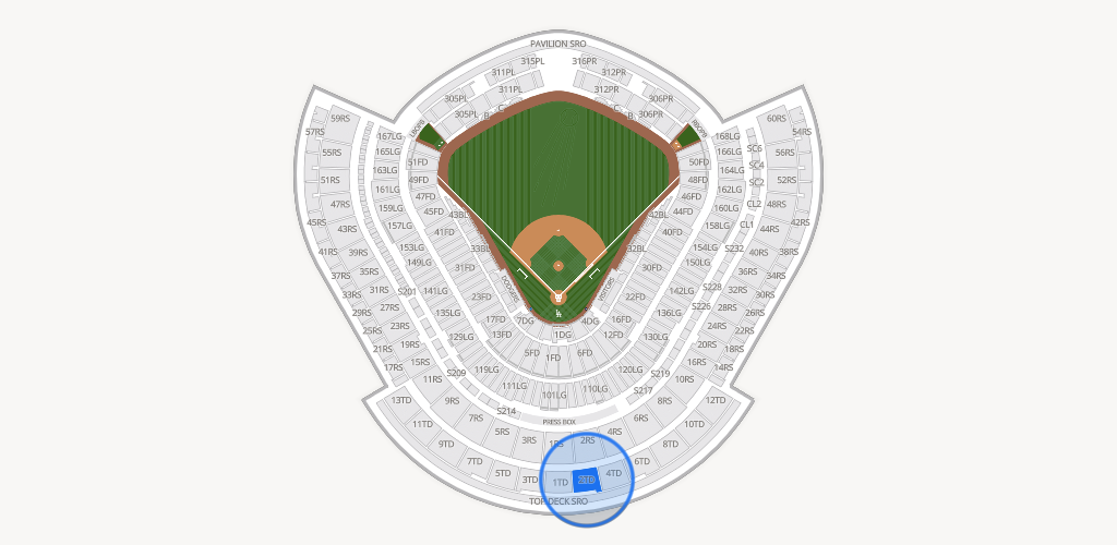 Dodger Stadium Seating Chart